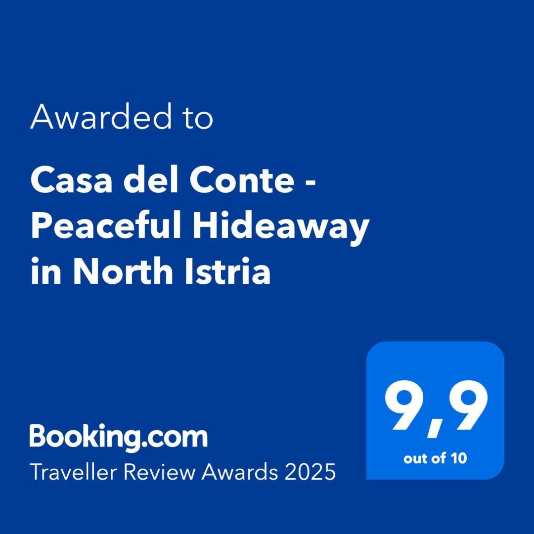 Casa Del Conte - Peaceful Hideaway In North Istria Villa Groznjan Luaran gambar